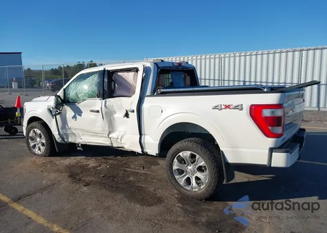 2022 Ford F-150 Platinum from USA, damaged, VIN 1FTFW1E89NFA95174